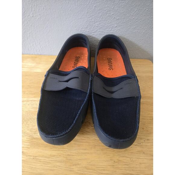 Swims Men's Size 11 Penny Loafers Navy - Picture 2 of 7